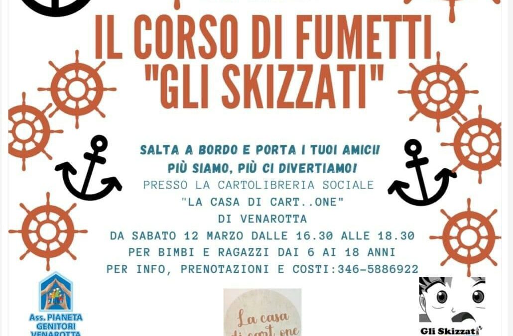 CORSO DI FUMETTI “GLI SKIZZATI”