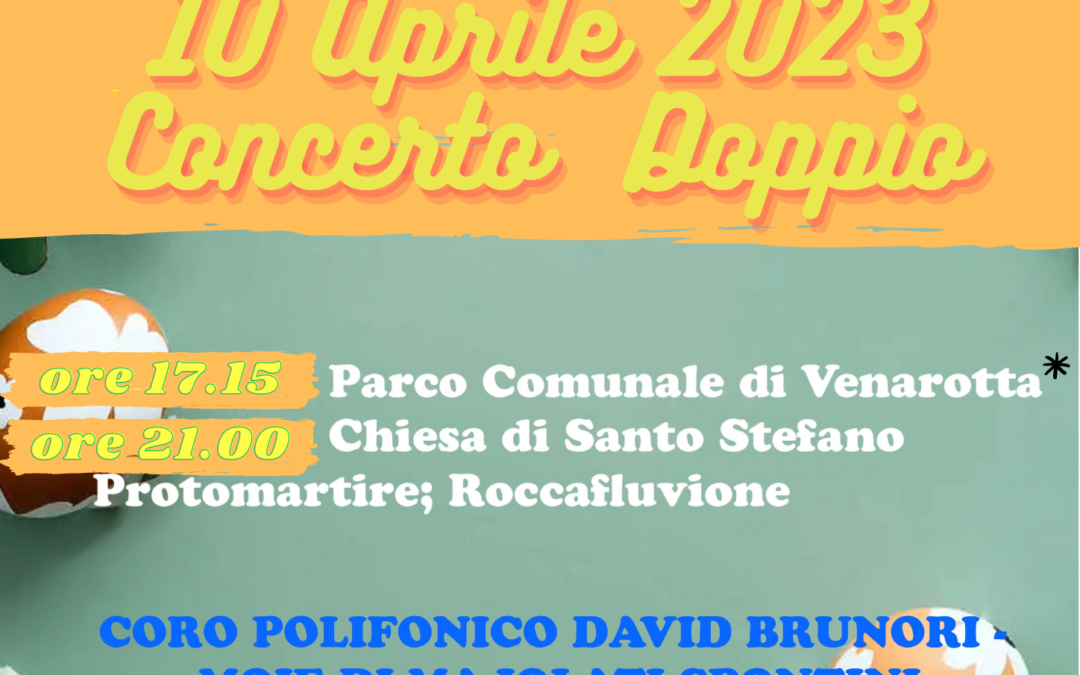 Coro polifonico”David Brunori ”  MOIE DI MAIOLATI SPONTINI(AN)- Pasquetta 2023